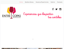 Tablet Screenshot of entrecopas.com.co